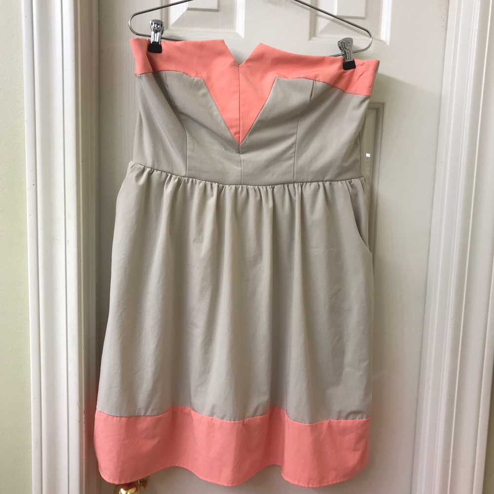 Maurice’s Pink and Tan Dress (15/16)
